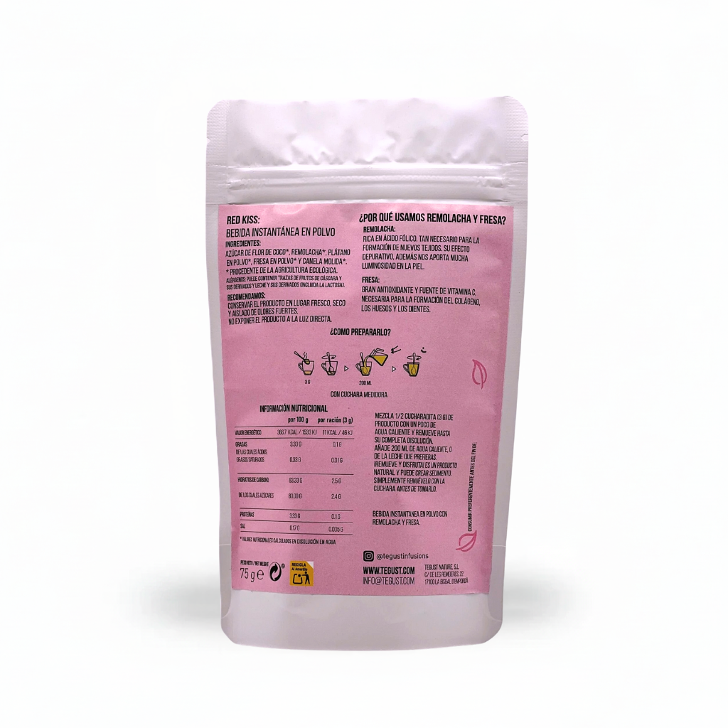RED KISS - Detox & Skin Rejuvenation 75g - Imagen 2